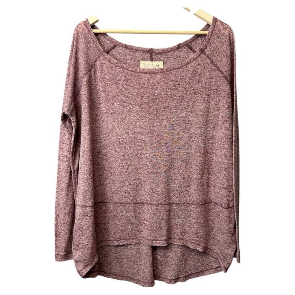 We The Free Maroon Heathered Sweatshirt
